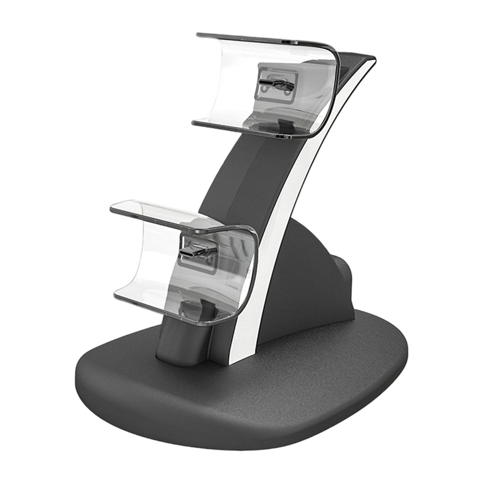 

Controller Chargers Double Port Wireless Fast Charging Dock with Stable Stand and Included USB C Cable чёрный