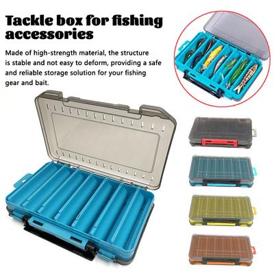 Double Sided Sub Box Fishing Gear Box Tool Box Hard Storage Bait Pencil Sub Mino Accessories Bo L1N1