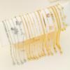 18pcs Bohemian Anklets for Women Retro Multi-Layered Star Heart Butterfly Pendants Anklets Summer Beach Cuban Link Jewelry Gifts