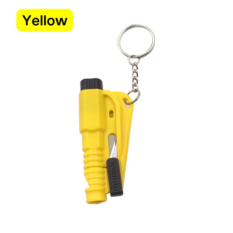 3 In 1 Safety Hammer Car Emergency Rescue Car Escape Tool Window Breaker Seat Belt Cutter Compact Emergency Hammer Escape Tool