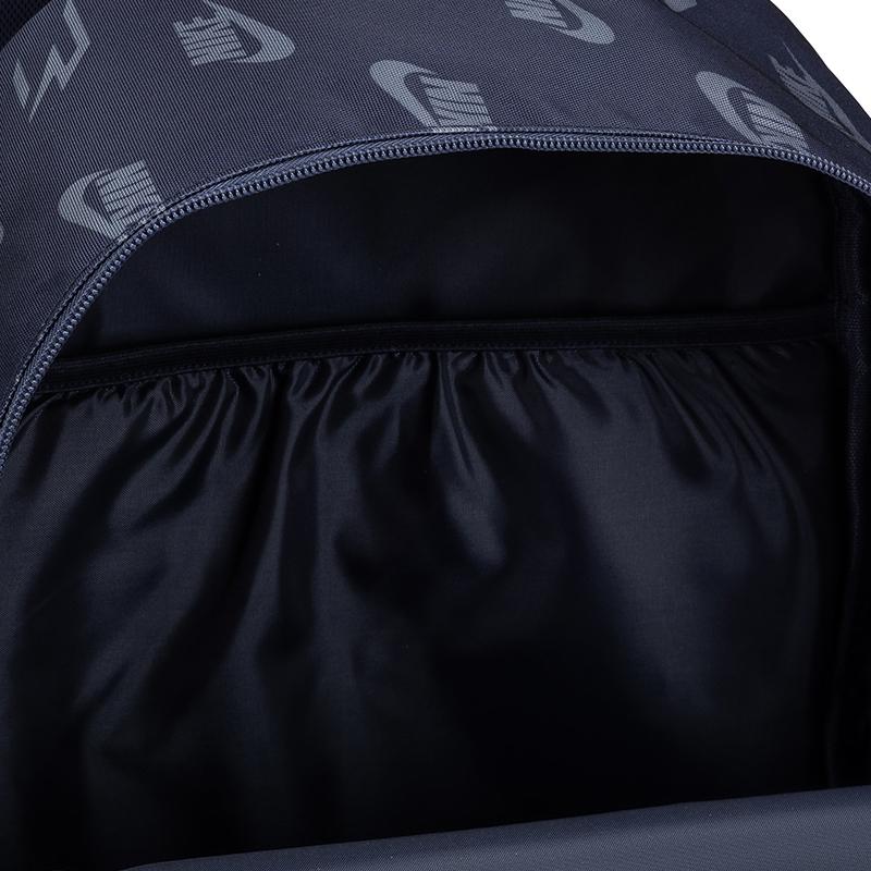 Nike 20L Large Capacity Full Print Casual Versatile Backpack Men Backpack Indigo N32613012GS-012