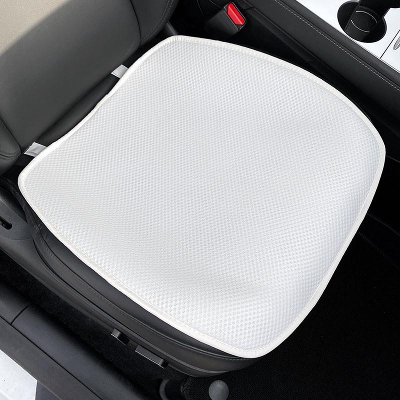 

Tesla Model Y Refresh Seat Cushion Cover: Breathable, All-Season, Special Interior Modification.