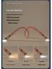 Portable LED Neck Reading Lamp with Eye Protection & USB Charging