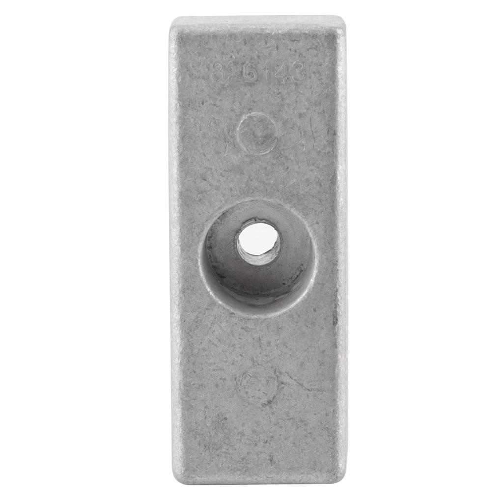 Aluminum Alloy Wedge Anode 826134 826134Q Replacement Fit for Mariner Outboard