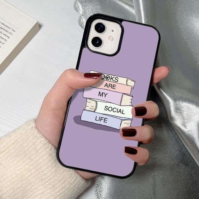 

Read More Books Phone Case for iPhone 17 Air 16 15 14 12 13 PLUS 11 PRO MAX Back Cover Fundas iPhone 11pro max