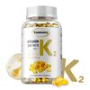 Vitamin K2 200 MCG with MK-7 for Bone and Arterial Health, Brain Health, Cardiovascular Health, Calcium Absorption