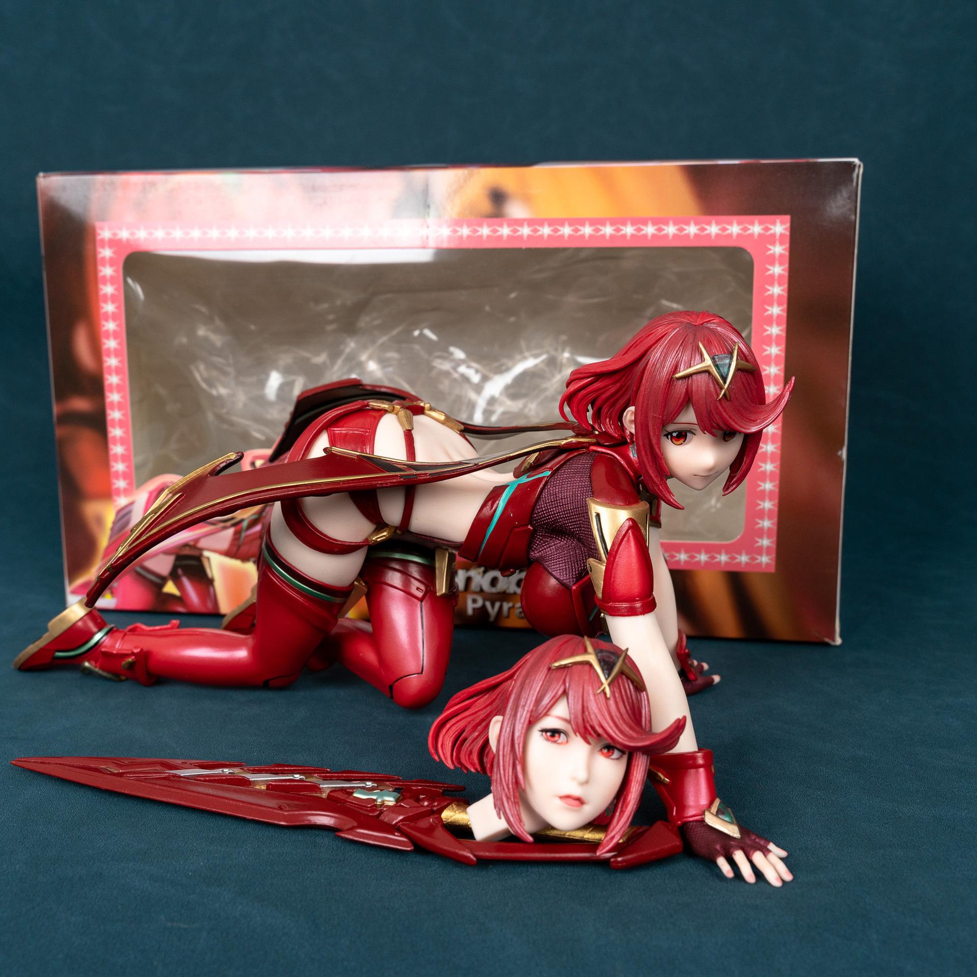 

Xenoblade Chronicles 2 Figure Pyra Homura 1/4 Anime Girls PVC Action Figures Toy GK Statue Activity Adult Collection Model Doll Present -A5107
