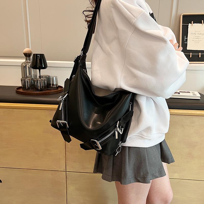 Geantă de umăr de înaltă calitate, din piele PU, de înaltă calitate, pentru femei