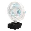 5in Cordless Fan Rechargeable Desk Fan Battery Powered Small Electric Fan with 2 USB Charging Ports