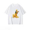2025land 100% Cotton Short-sleeved T-shirt Cartoon Print Summer Top Tees Top Y2K Women's Street Top Short Sleeve