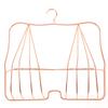 Rack Bra Pants Clothes Hangers for Shop Display, Organizer Deformation , Rose Golden