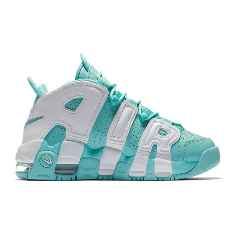 Nike Air More Uptempo Island Green GS Sneakers 415082-300