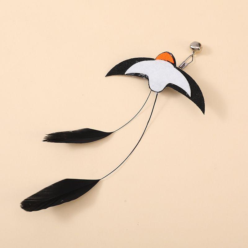 1/2 Piece Imitation Cat Teaser With Bell, Suitable For Kittens, Cat Teaser, Pet Cat Supplies, Interactive Cat Toy.