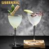 Transparent Cocktail Glasses Cups,Simple Glass Goblet,Classic Champagne Martini Glass Cup,Thin Wine Glasses Cup,Party Bar Tools