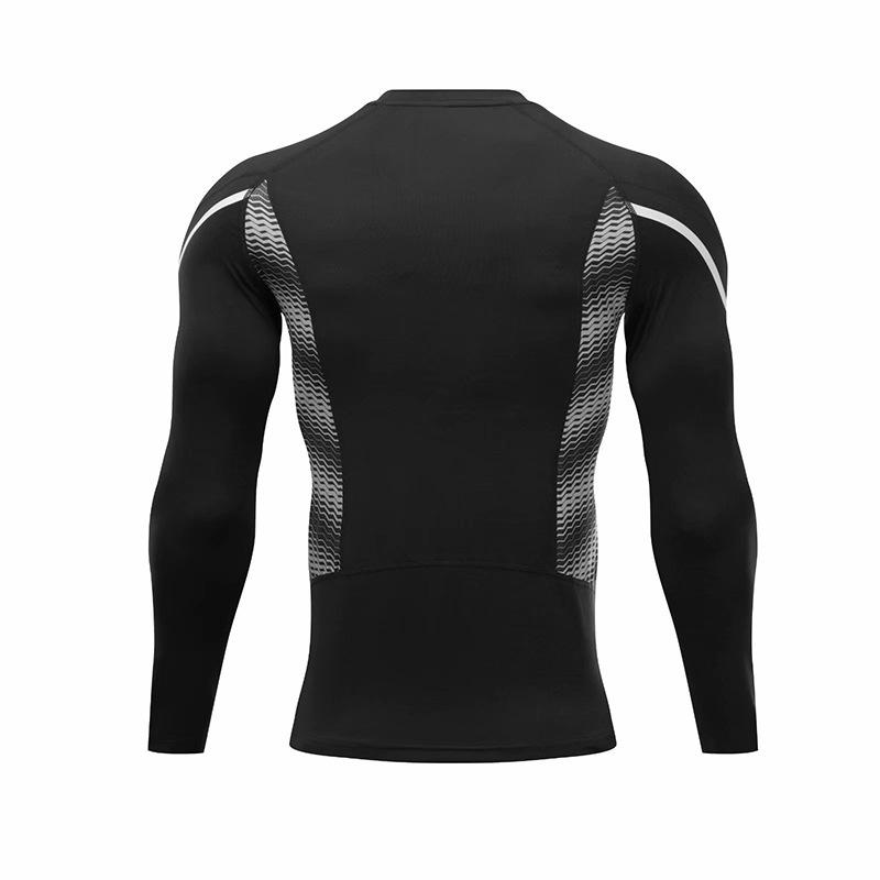 Men's Long Sleeve Tight-fitting Quick-dry Sports Training Shirt