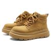 Martin boots new winter velvet outdoor rhubarb boots non-slip casual shoes thick-soled heightening boots