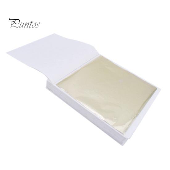 

100 листов имитации золотой фольги, квадраты металлической фольги, серебряная сплавная фольга для позолоты, художественного украшения ногтей, своими руками, смоляные свечи, штукатурка, ремесло