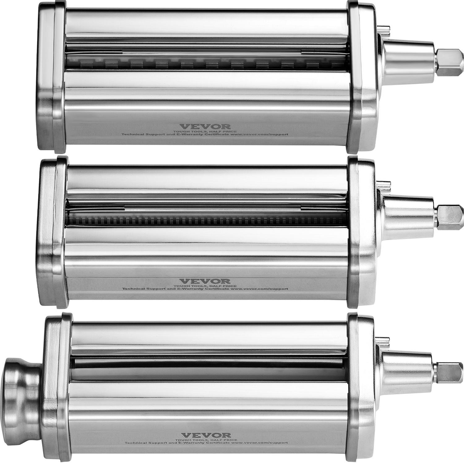 Makaronu piederums KitchenAid stacionārajam mikserim, Nerūsējošā