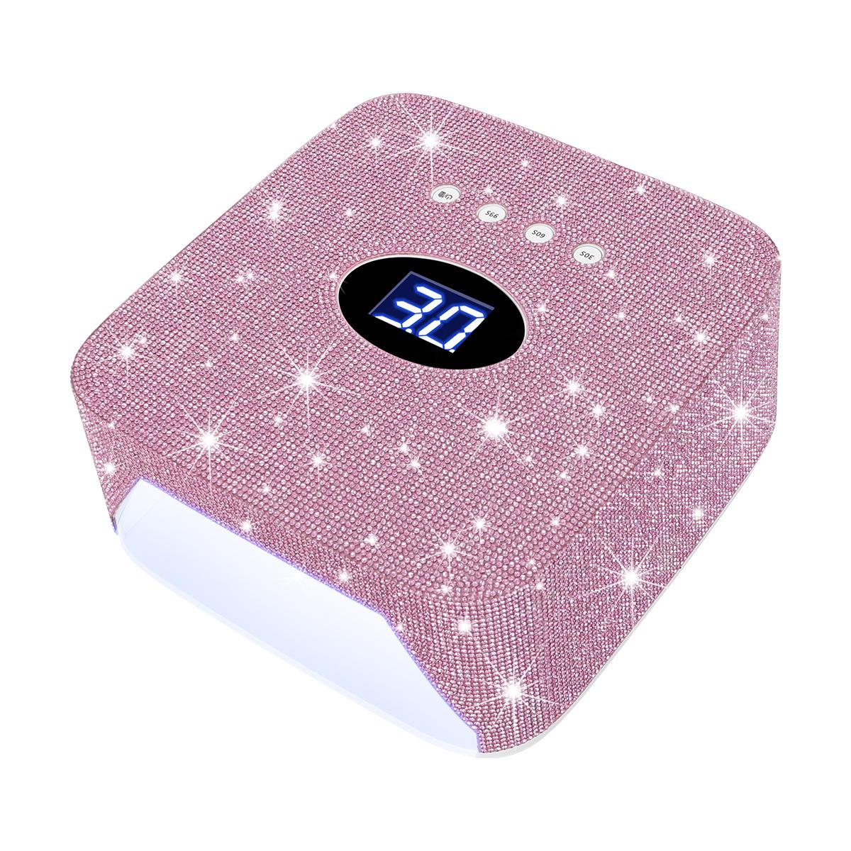 

Star Diamond Rechargeable Wireless Nail Lamp with Inlaid Diamonds