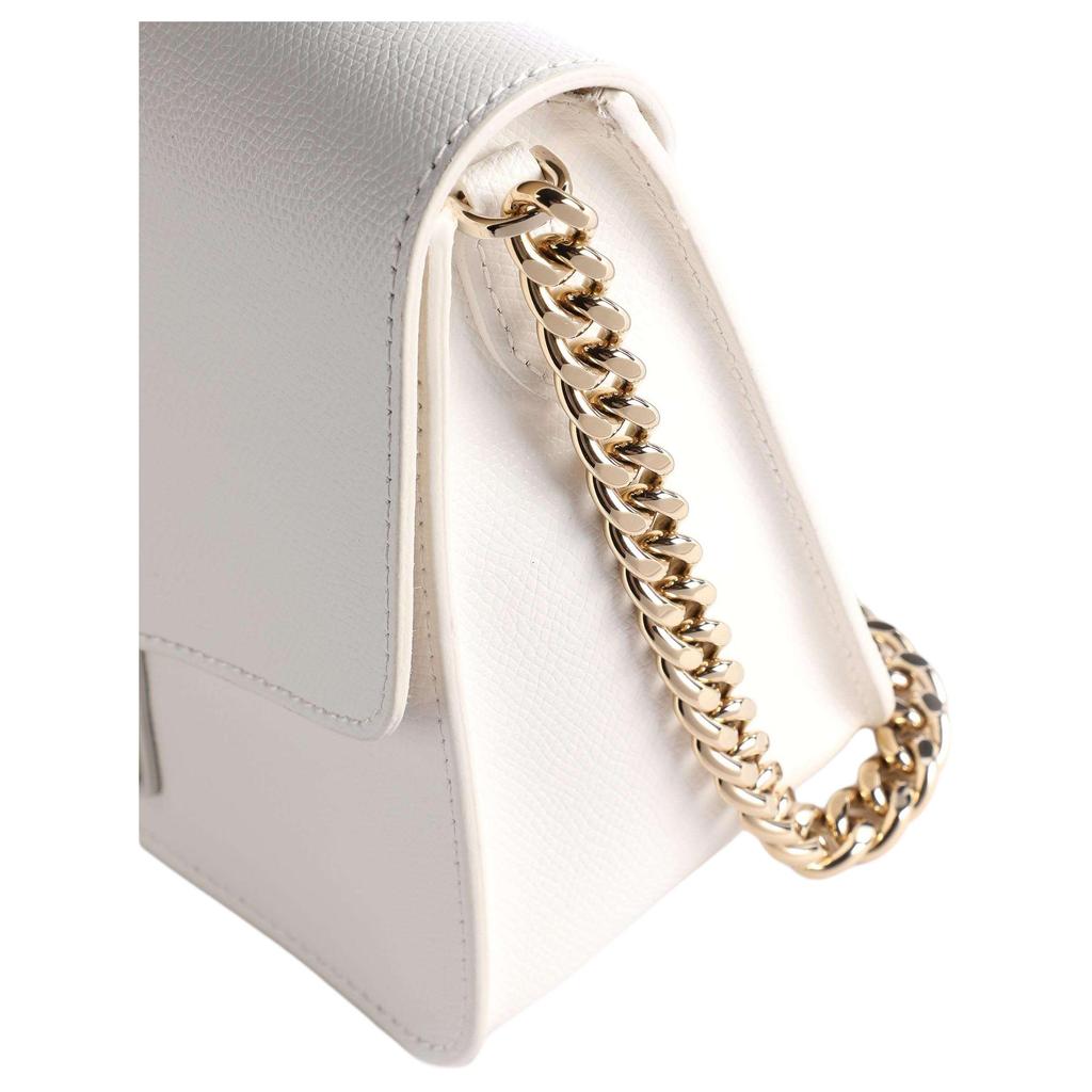 New Furla Metropolis Collection Calfskin Small Square Bag, Crossbody Bag, Shoulder Bag Small Women's Pure White WB00244-ARE000-01B00