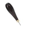 Punteruolo a rombo da 3 mm in legno di sandalo rosso, punteruolo a forma di diamante, utensili professionali fatti a mano per il fai da te in pelle