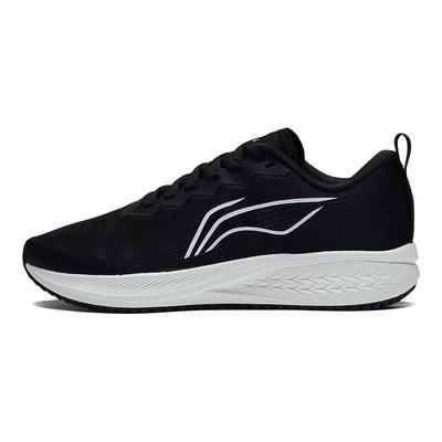 Li Ning Red Rabbit 6 Wygodne Trwałe Oddychające Buty do Biegania z Niskim Cholewkiem Buty do Biegania Damskie Czarne ARMT016-3