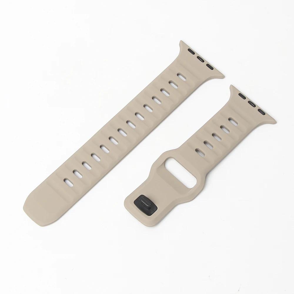 TPU Case+Silicone Strap for Apple Watch Band Ultra 49mm Sport Band for Iwatch Series10 9 8 7 6 SE 5 4 46mm 45mm 44mm 41 40 42mm