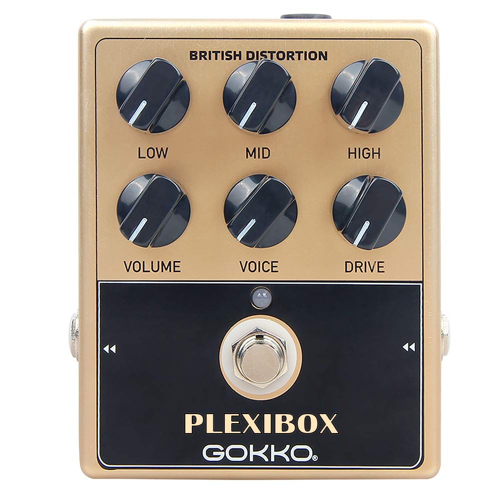 GOKKO AUDIO PLEXIBOX GK-36 Педаль-симулятор усилителя Педаль эффектов для британского рок-звучания