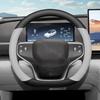 For Leapmotor D19 2025 2026 Car Steering Wheel Cover Nappa Leather Ultra-thin Anti Slip Auto Handle Covers Interior Accessories