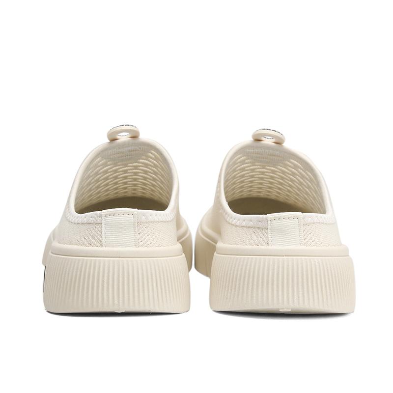 Slip-On Open Back Sandals for Men and Women - Breathable Mesh Summer Slide Shoes with Flat Sole, Lightweight Outdoor Casual Wear