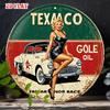 Piece Retro Car and Mens Metal Tin Sign Suitable for Home Garage Cafe Garage Signage Vintage Car Decor Aluminum Sign
