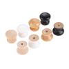 5Pcs Wood Cabinet Mini Pull Knob Round Handles Drawer Knobs for Dresser Wardrobe Door Furniture Hardware Home Decor with Screws