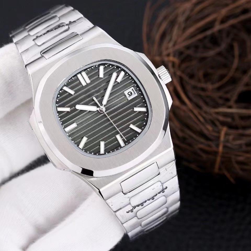Baida Men's Stainless Steel Luminous Nautilus Watch
