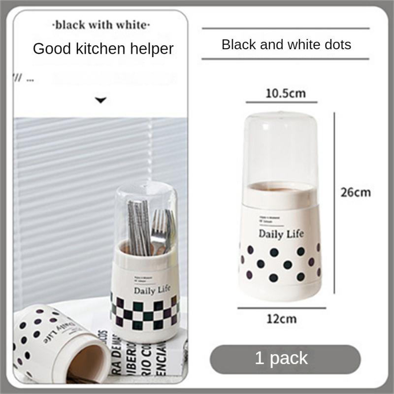 Kitchenware Convenient Say Goodbye To Innovative Actual Trend Dustproof Chopstick Storage Utensil Rack Chopstick Rest
