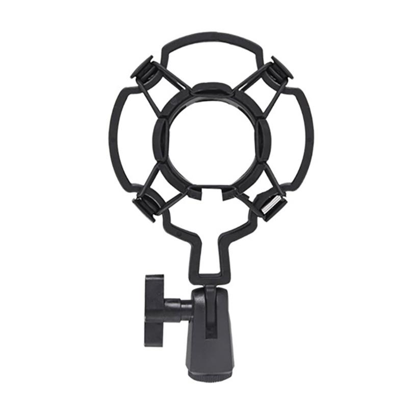 

Adjustable 360 Degree Microphones Shock Mount Holder for Reducing Vibration Noise in Studio Recording Environment 1