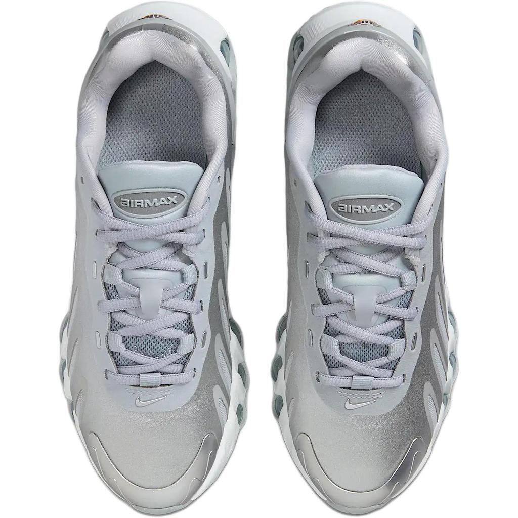 Nike Air Max DN8 GS Wolf Grey Metallic Silver Kids Sneakers Off-White HF7310-001