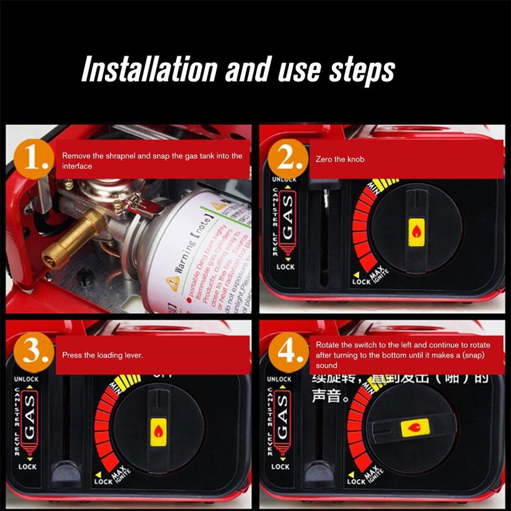 Space Gas Heater Space Heater Portable Heating Stove Liquefied Gas Heater for Outdoor Camping