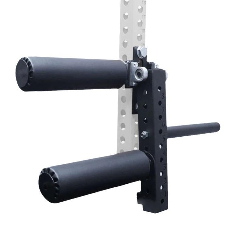 Leg Curl and Extension Rack Attachment - Versatile Gym Equipment for Targeted Lower Body Workouts