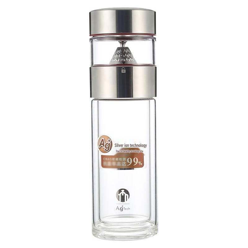 FUGUANG Double-Layer Glass Tea Infuser Bottle