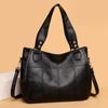 Genți de umăr de înaltă calitate pentru femei din piele moale, de mare capacitate, cu mai multe straturi, clasică, tip crossbody, geantă de mână și poșetă de lux de designer