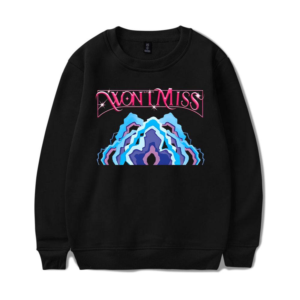 

Гаряча Мода KPop Мисливці на Демонів Принтоване Оверсайз Худі Жіноче Чоловіче Круглий Виріз Довгий Рукав Світшот з Круглим Вирізом Повсякденний Спортивний Костюм XS чорний