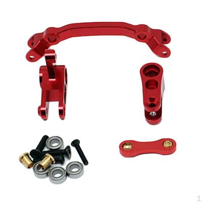 1:10 Aluminum Alloy Steering Assembly Kit for Vehicles Buggy Trucks Part