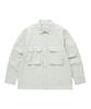 Work Nylon Shirt Light Gray