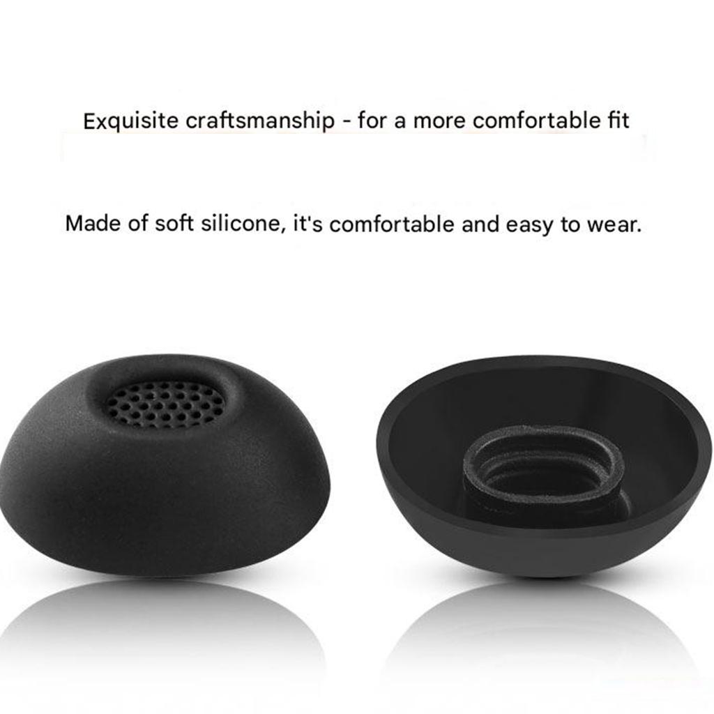 1 pair Silicone Earbuds Tip Earplugs Enhances Grip Sweat Resistant Protections for Ultra II 4th Gen Multiple Size