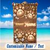 Dog Theme Beach Towel Personalized Custom Name & Text Soft Quick Dry Beach Towel for Swimming Travel