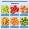 Rechargeable Grape Peeling Machine Electric Automatic Fruit Peeler With Stainless Steel Blade Household Appliance