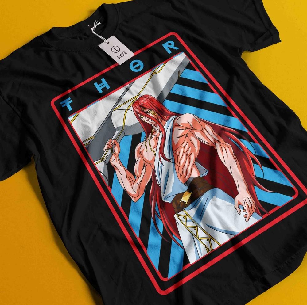 

Record Of Ragnarok Shirt Buddha Tshirt Zerofuku Adam T-Shirt Jack The Ripper Tee M