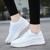 Fashion New Blue Mesh Shoes for Women Breathable Summer Lightweight Hiking Comfortable Casual Shoes Black Slip On Driving Loafers White