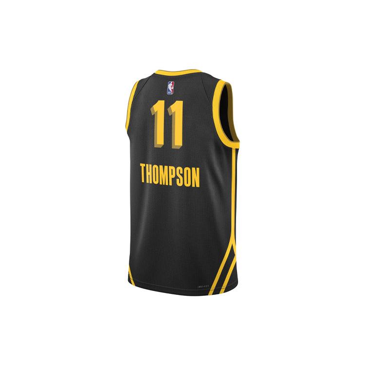 New Nike Basketball Jerseys Men Black/Gold DX8502-010