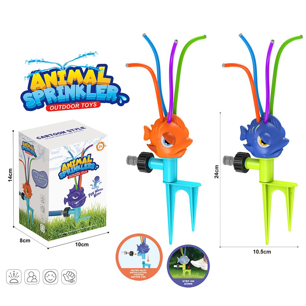 Marine Animal Spinning Fish Sprinkler - Lawn Leisure Parent-Child Water Play Toy